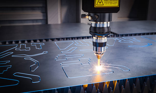 Fiber laser cutting process